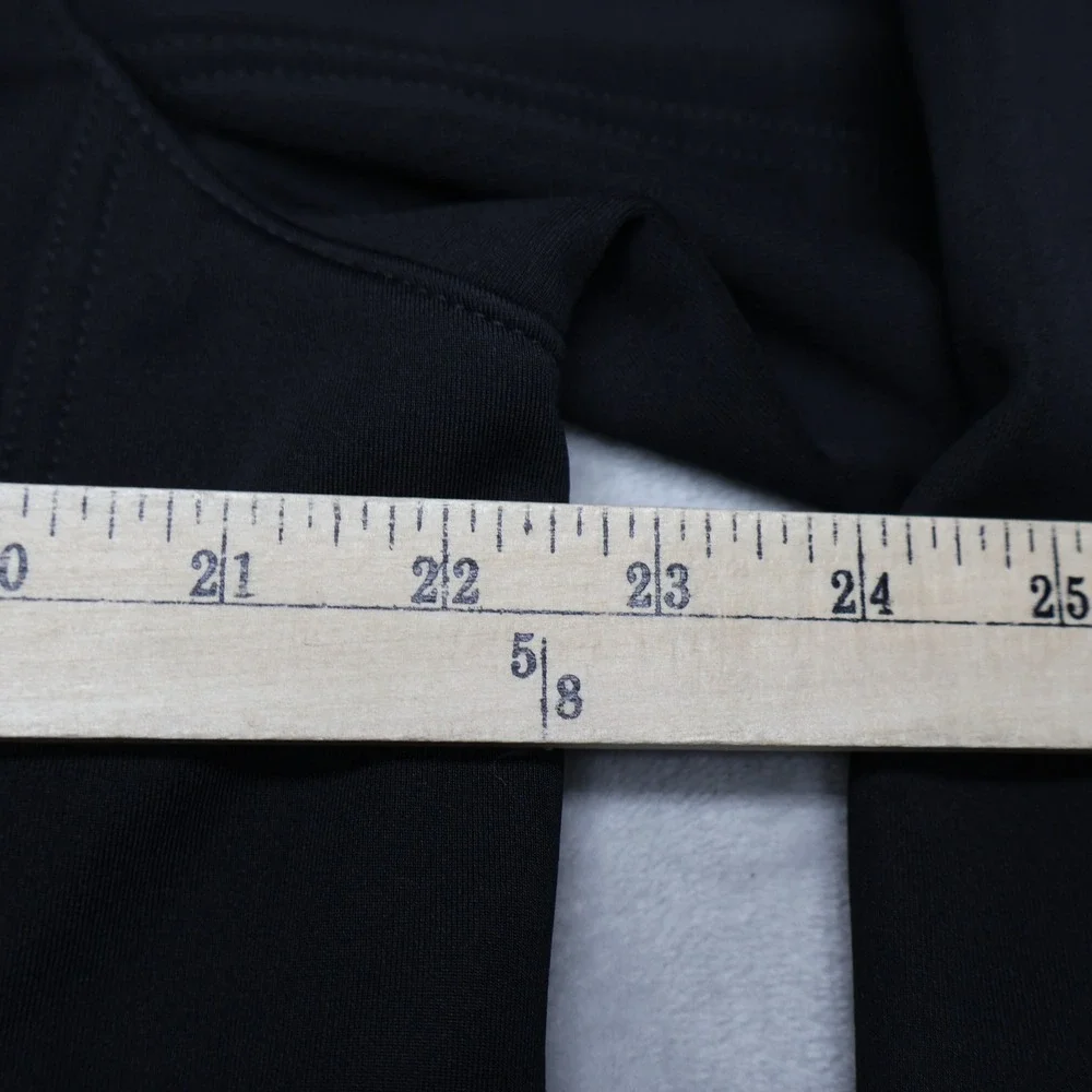 North Face Jacket Mens Large Black Ridgewall Softshell Wind Rain WindWall LOGO